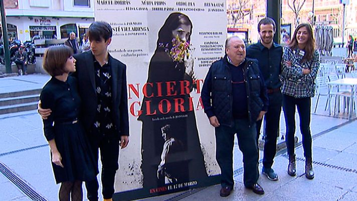 Telediario 1 - Agustí Villaronga presenta 'Incierta gloria', basada en la novela de Joan Sales