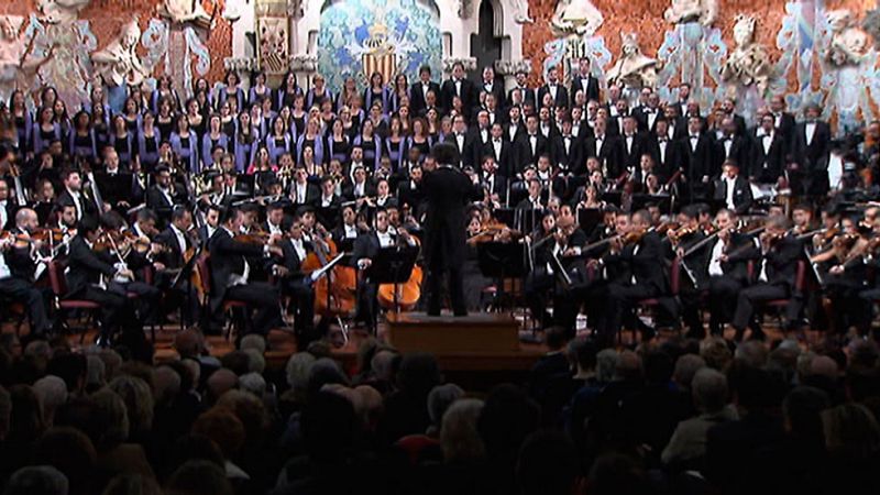 Gustavo Dudamel arrancó en Barcelona su gira europea con las sinfonías de Beethoven