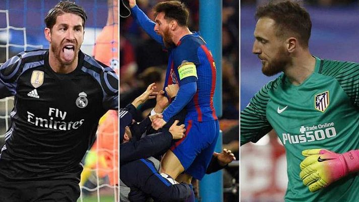 Telediario 1 - Barça, Real Madrid y Atlético, en el bombo de cuartos