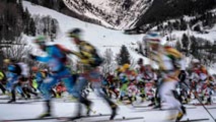 Kilian Jornet, segundo en la dura Pierra Menta