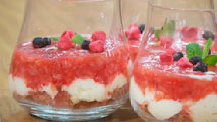 Torres en la cocina - Fresas con nata