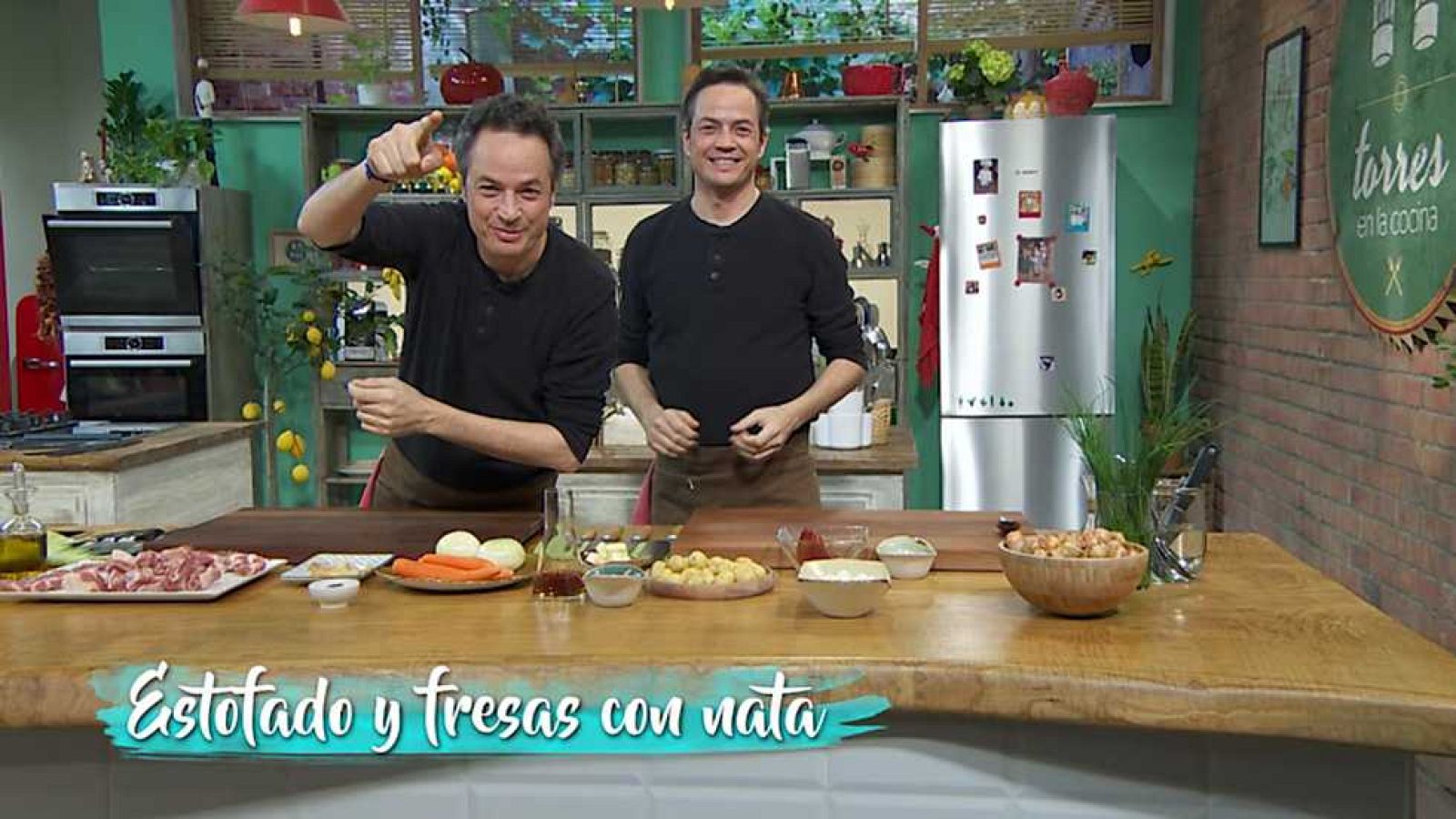 Torres en la cocina - Estofado y fresas con nata - ver ahora