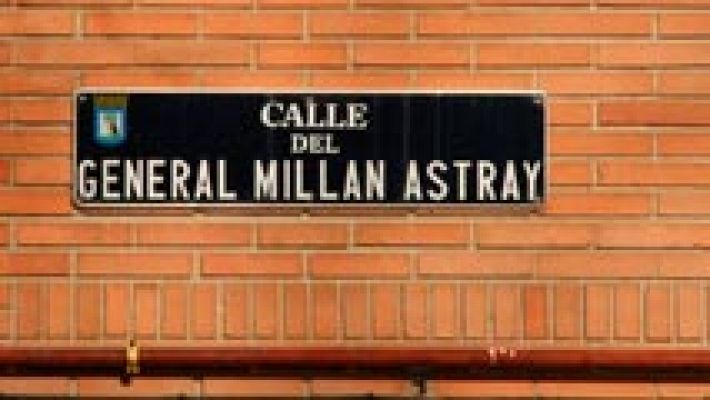 Telediario 1 - El comisionado de la memoria histórica amplía a 47 las calles de Madrid que deberían cambiar de nombre