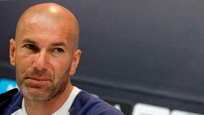 Telediario 1 - Zidane: "Da igual el dibujo, lo que importa es la actitud y la abnegacion"