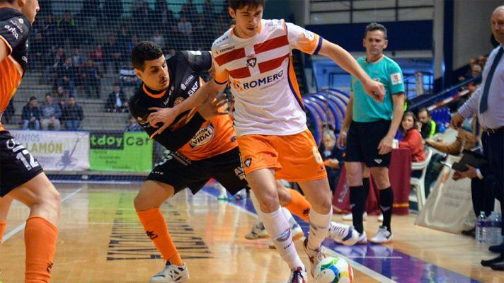  - LNFS. Jornada 24. Plast. Romero Cartagena 2-2 Aspil Vidal Ribera Navarra. Resumen