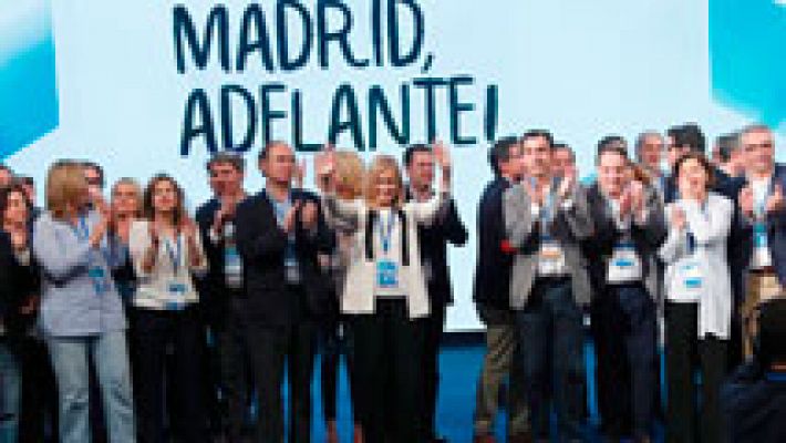 Telediario 1 - El PP celebra varios congresos regionales