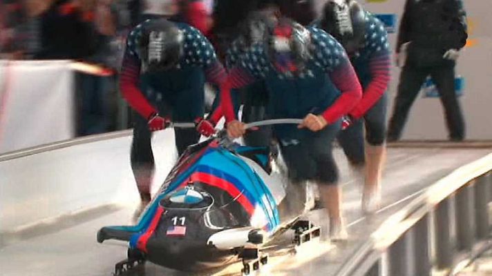 Deportes de hielo - Bobsleigh A-4 Masculino - Copa del Mundo 2ª Manga