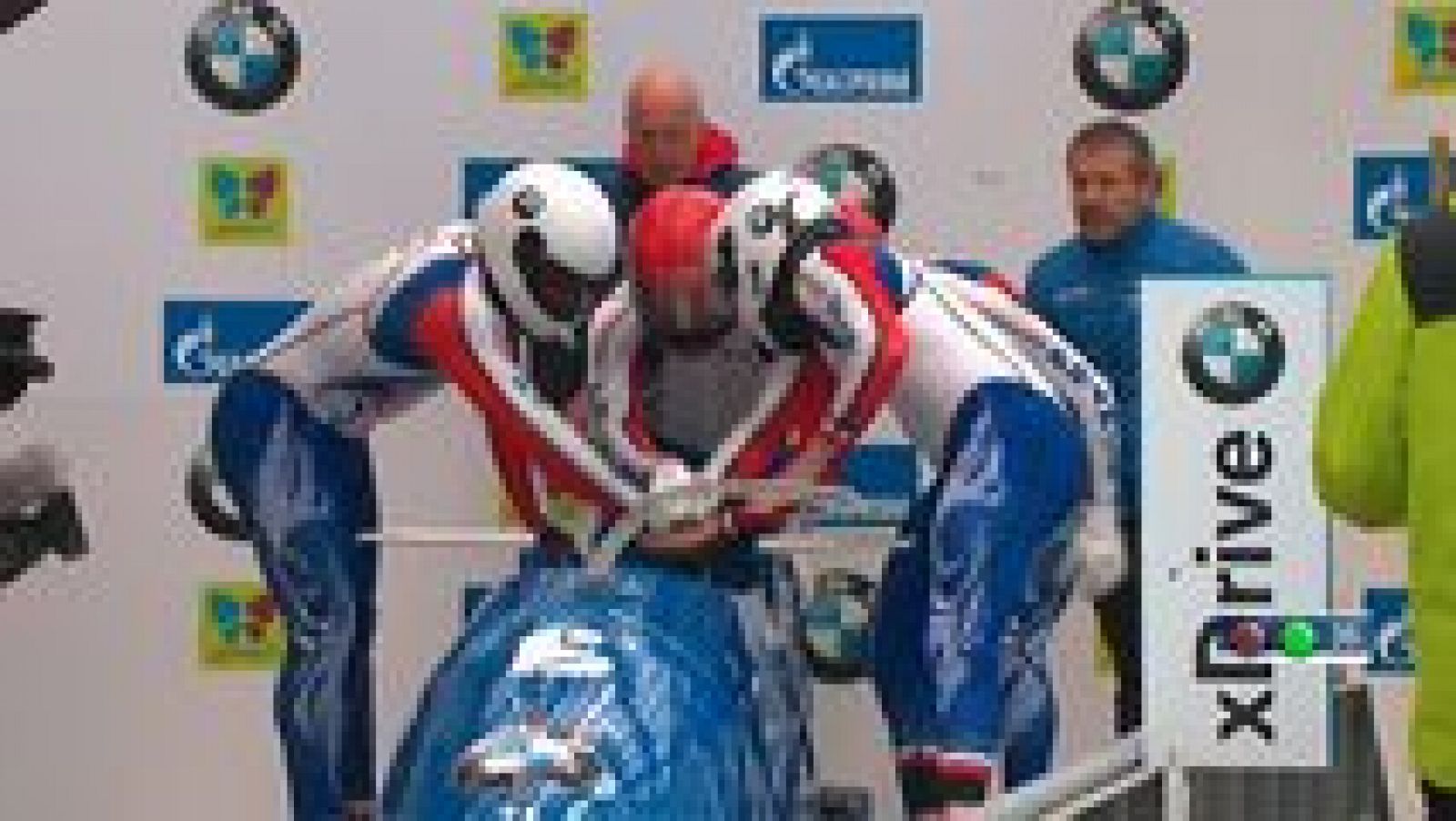 Deportes de hielo: Bobsleigh A-4 Masculino - Copa del Mundo 1ª Manga | RTVE Play