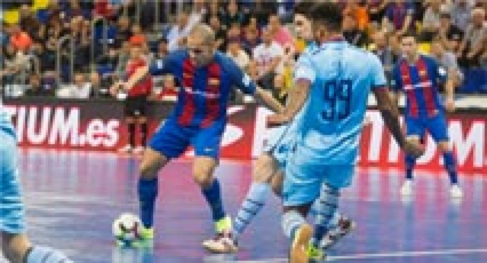 Sin programa: LNFS. Jornada 24. FC Barcelona Lassa 7-4 Levante UD. Resumen | RTVE Play