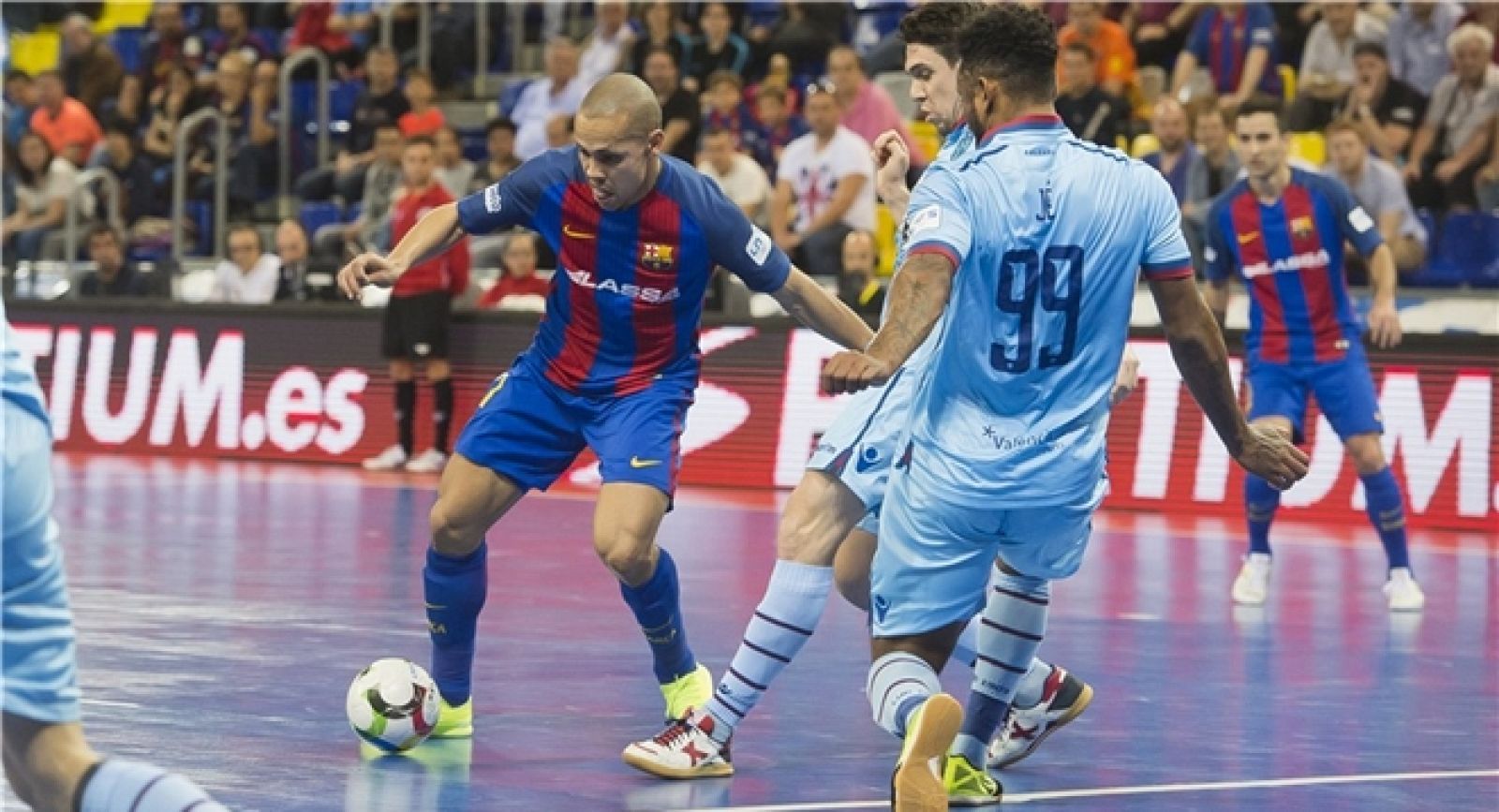 LNFS. Jornada 24. FC Barcelona Lassa 7-4 Levante UD. Resumen - ver ahora