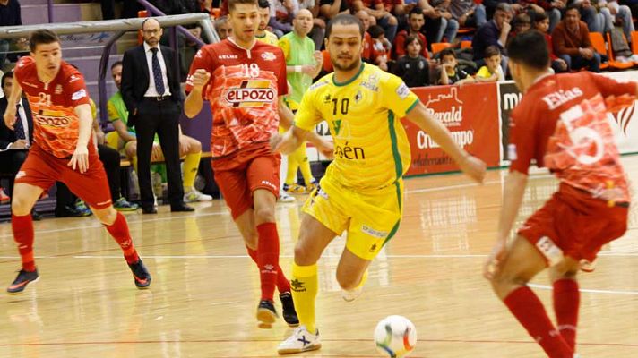 LNFS. Jornada 24. Jaen Paraíso Interior 1-2 ElPozo Murcia. Resumen