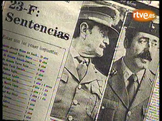 Fue noticia en el Archivo de RTVE - La sentencia del juicio del 23-F