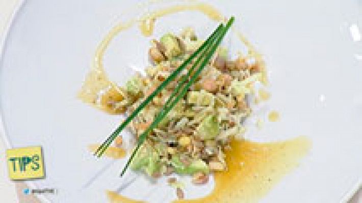 Cocina - Ensalada de germinados y pipas de girasol