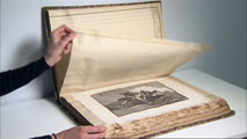 Hallada en un castillo francés una edición completa de la "Tauromaquia" de Goya