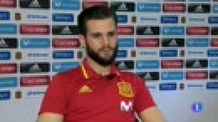 Telediario 1 - Nacho: "No es fácil vivir a la sombra de Ramos y Piqué"