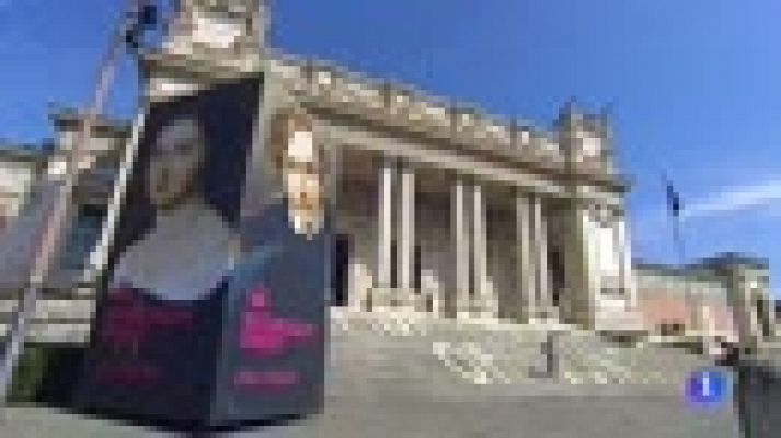 Telediario 1 - La Galería de Arte Moderno de Roma organiza un concurso de belleza entre las obras de su colección
