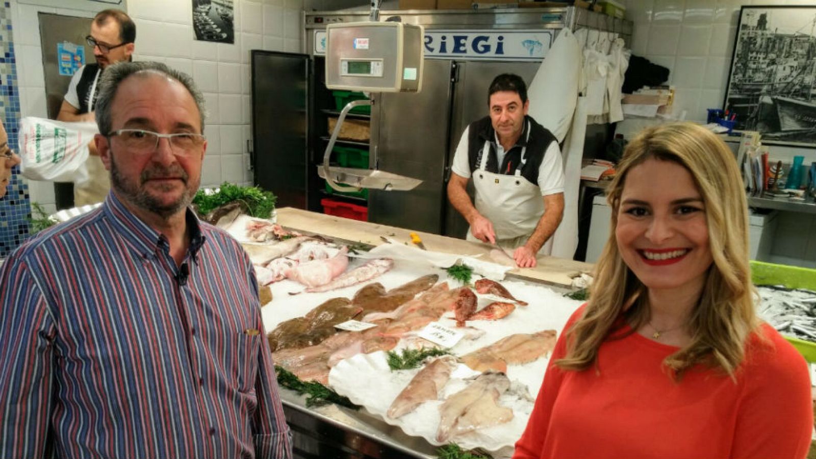 Chipirones con sello vasco