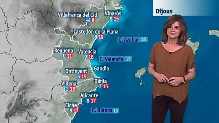L'informatiu - Comunitat Valenciana - El tiempo en la Comunidad Valenciana - 22/03/17