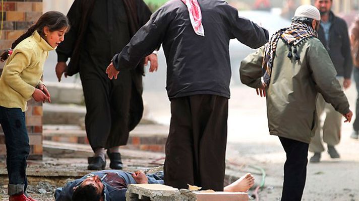 Telediario 1 - La batalla por Mosul se recrudece a medida que las tropas avanzan hacia el casco histórico