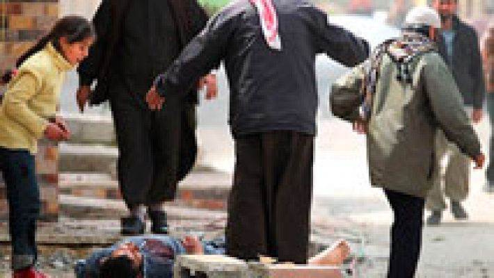 Telediario 1 - La batalla por Mosul se recrudece a medida que las tropas avanzan hacia el casco histórico