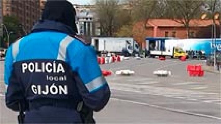 Gijón aumenta su seguridad por el España-Israel
