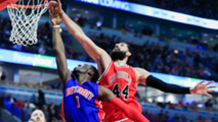 Telediario 1 - Mirotic lidera la victoria de los Bulls y Abrines le gana la partida al 'Chacho'