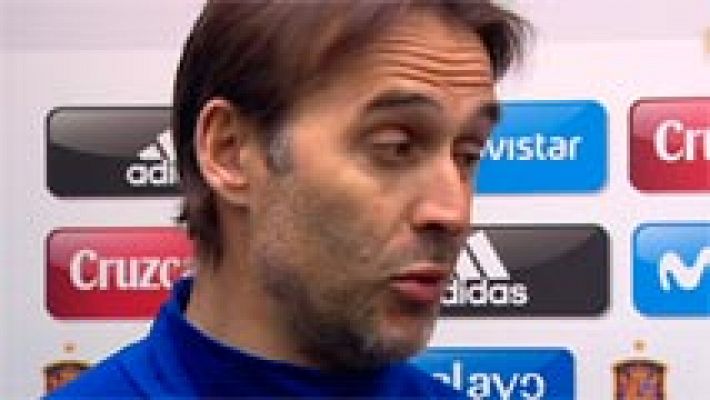 Lopetegui: "Todos somos conscientes de la importancia del partido de mañana"