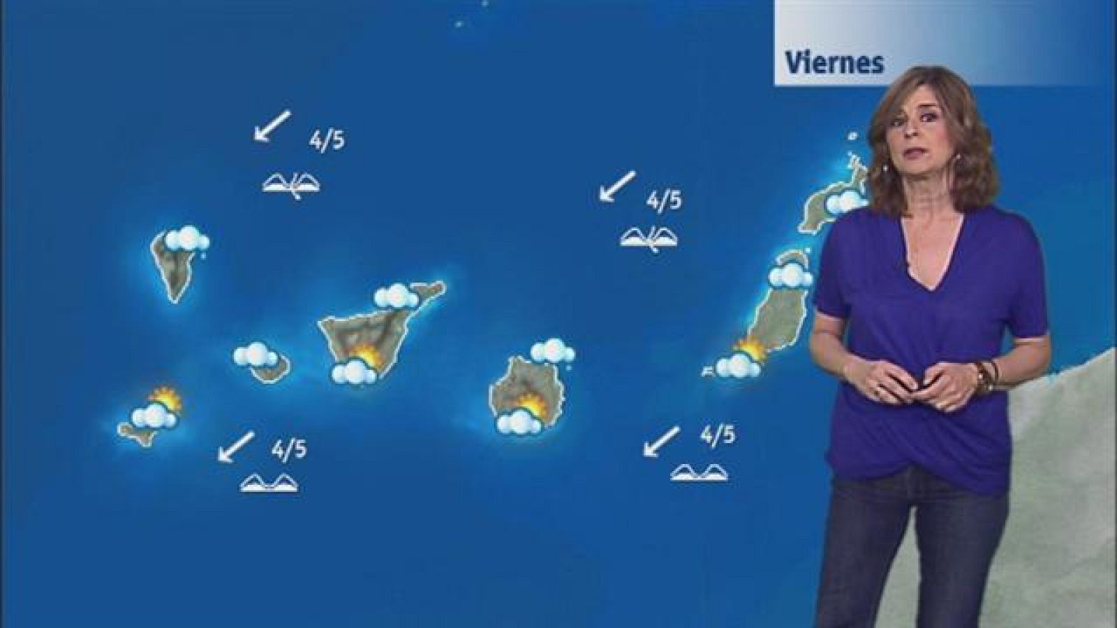 El tiempo en Canarias - 24/03/2017