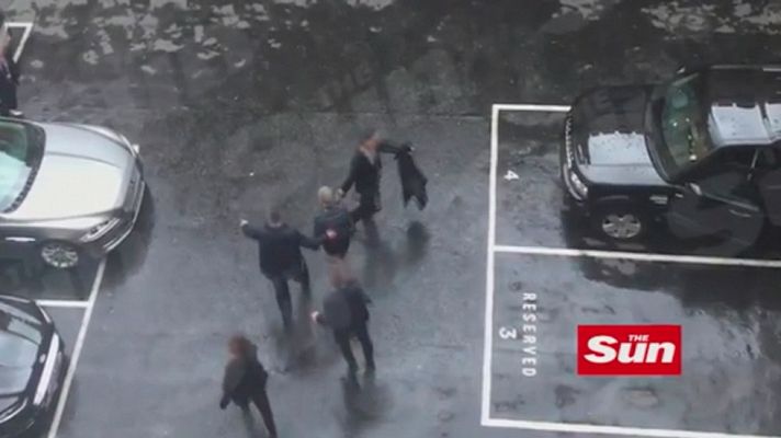 Telediario 1 - Así vivió la primera ministra el momento del atentado