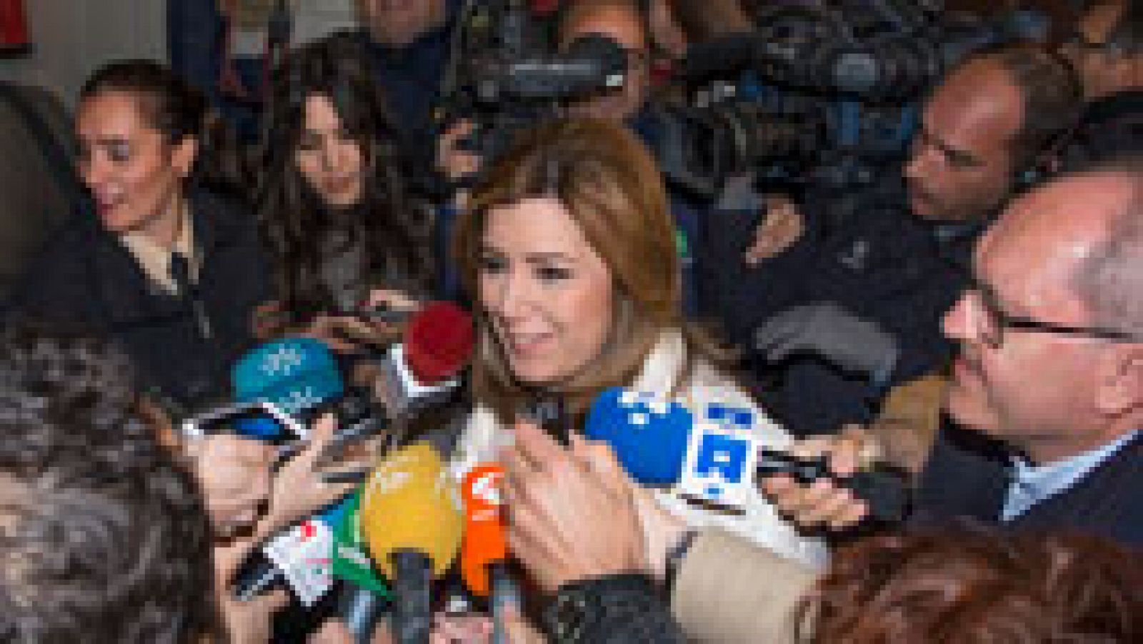 Susana Díaz ha comunicado oficialmente a los socialistas andaluces su decisión de presentarse a las primarias para liderar el PSOE