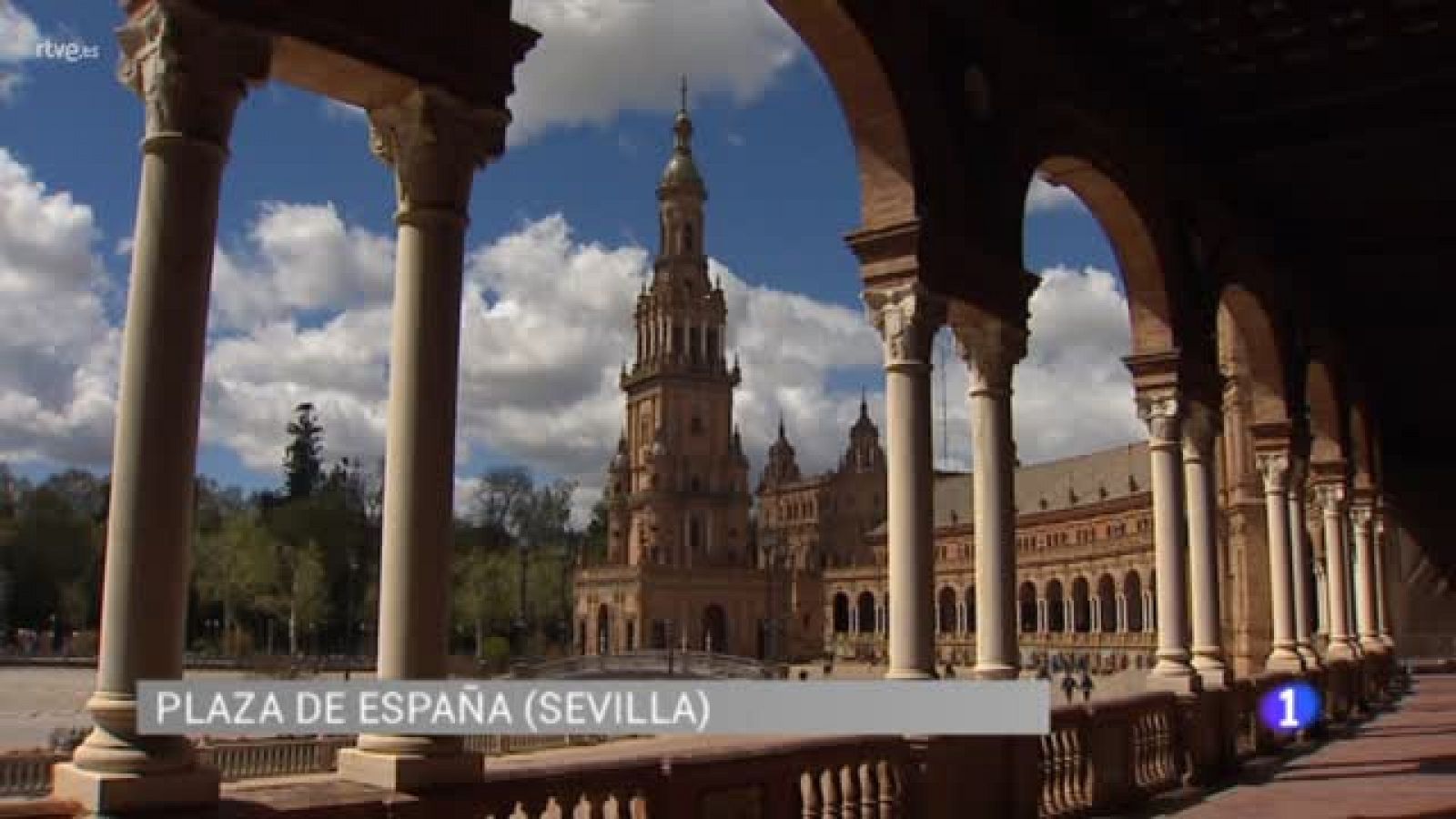 PLAZA DE ESPAÑA DE SEVILLA DE CINE