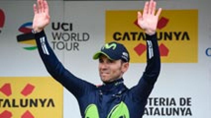 Valverde gana en Lo Port y se enfunda el maillot de líder de la Volta