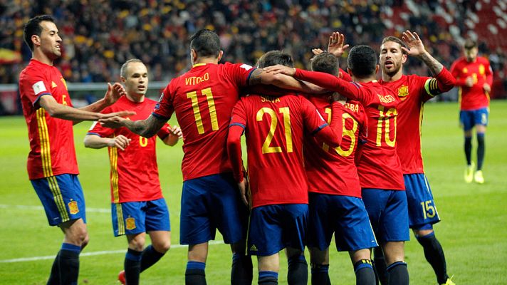  - España golea a Israel en El Molinón (4-1)