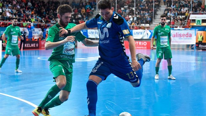 LNFS. Jornada 25. Movistar Inter 2-0 Magna Gurpea. Resumen