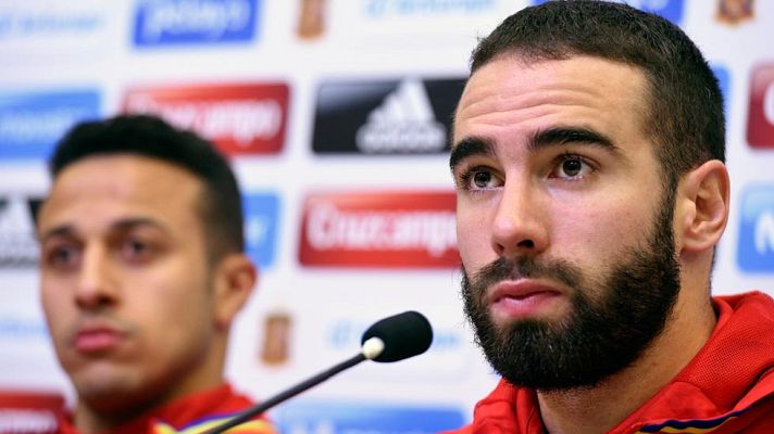 Telediario 1 - Carvajal: "Contra Francia no hay amistosos"