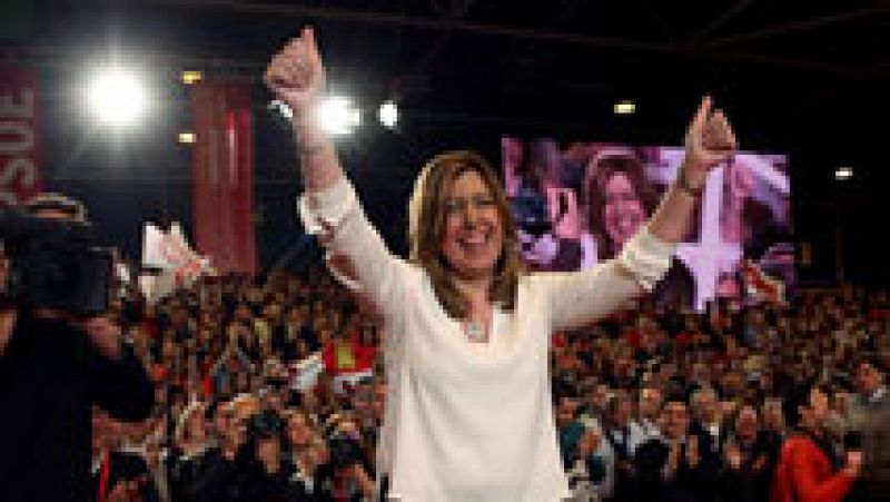 Susana Díaz ha presentado su candidatura a liderar el PSOE