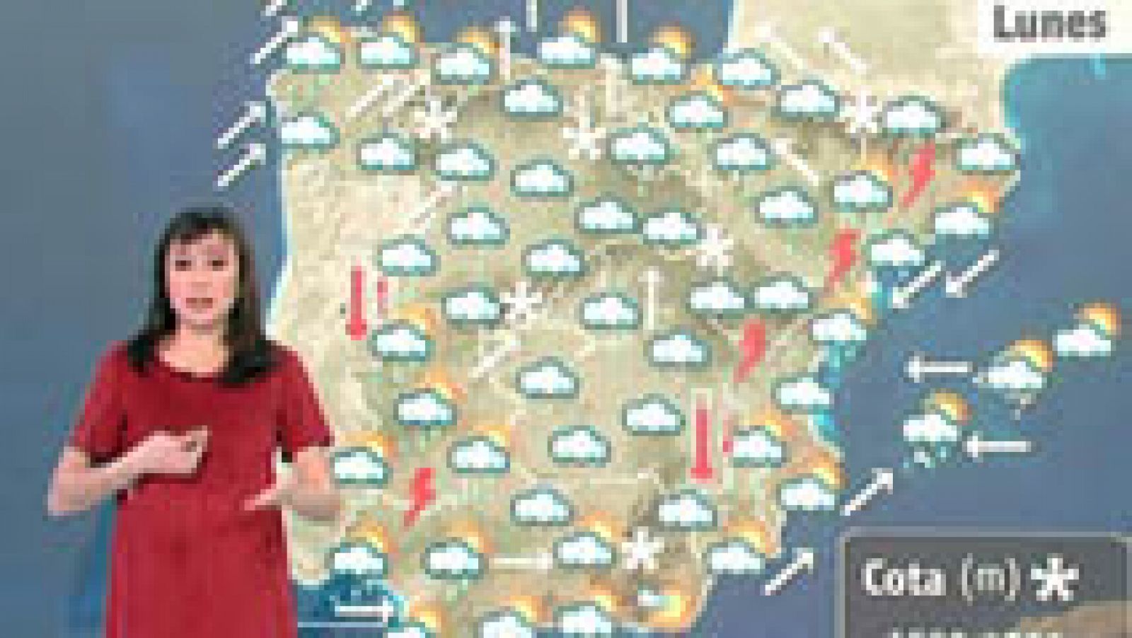 Lluvias localmente fuertes en Extremadura, Madrid y ambas Castillas - El tiempo | Ver