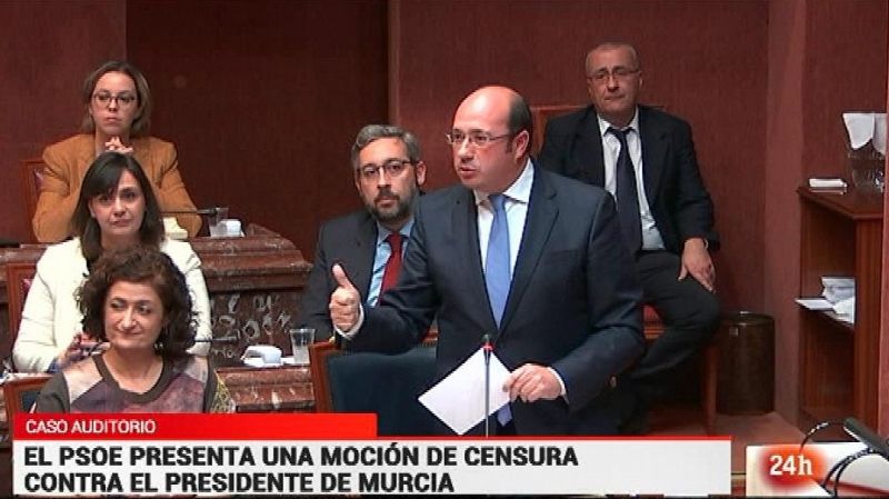 Parlamento - Otros parlamentos - El PSOE presenta moción de censura en Murcia - 25/03/2017