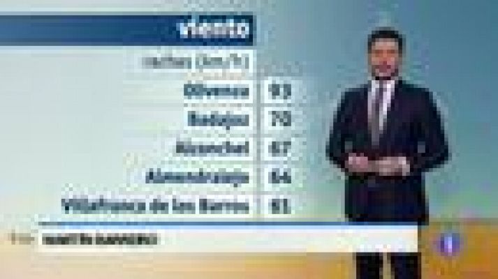 El tiempo en Extremadura - 27/03/17