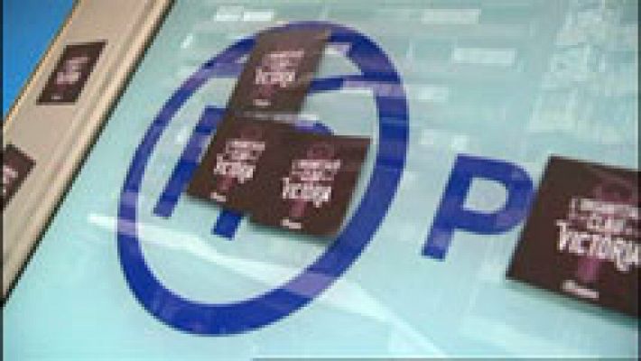 Telediario 1 - Miembros de Arran, asociación juvenil afín a la CUP, intentan entrar en la sede del PP catalán