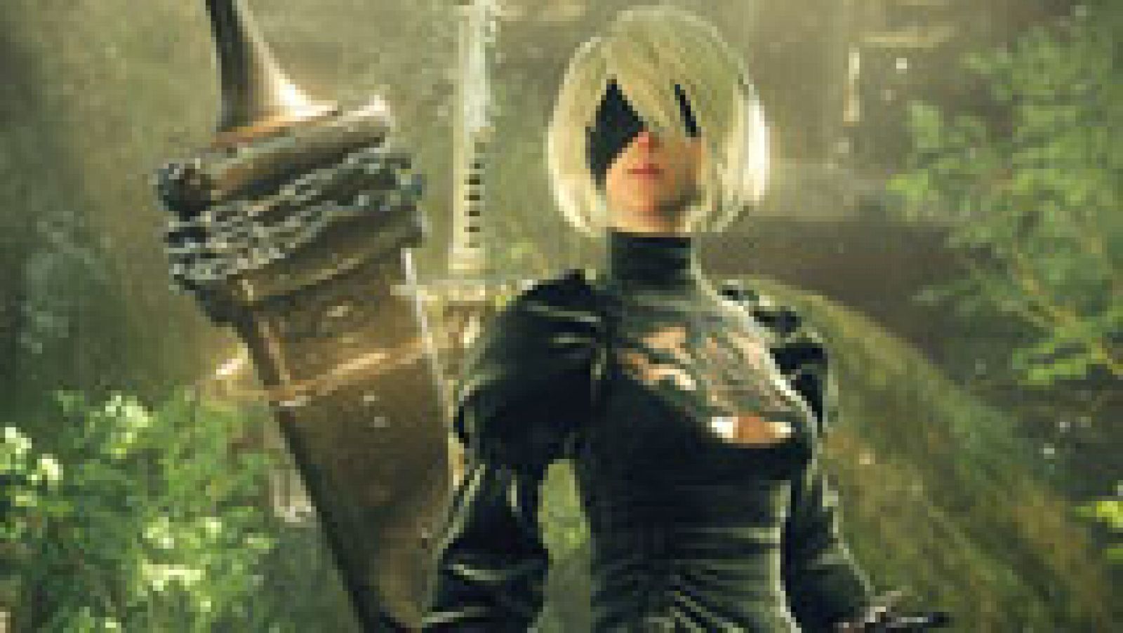 Sin programa: 2B es la androide protagonista del videojuego 'NieR: Autómata' para PlayStation 4 | RTVE Play