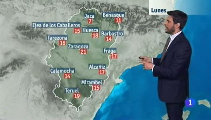 El tiempo en Aragón - 27/03/2017