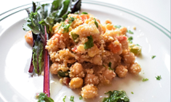 MasterChef - #BloggerMC5 - Cuscús de coliflor con verduras