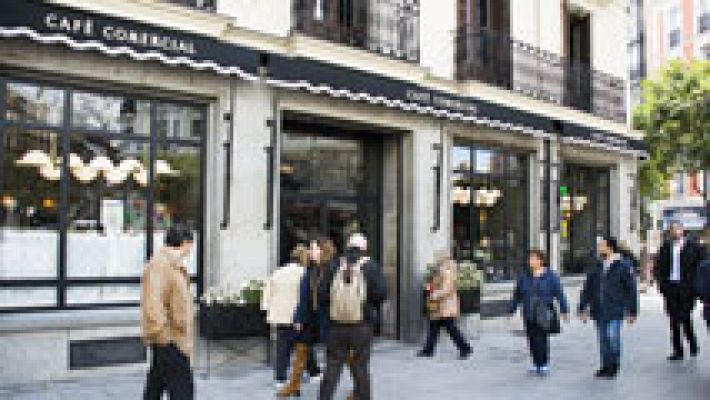 Telediario 1 - El Comercial, el café más antiguo de Madrid, reabre sus puertas