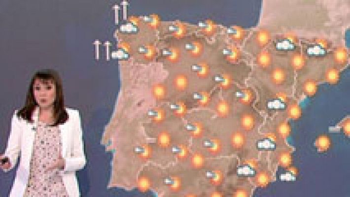 El tiempo - Cielos despejados y temperaturas al alza