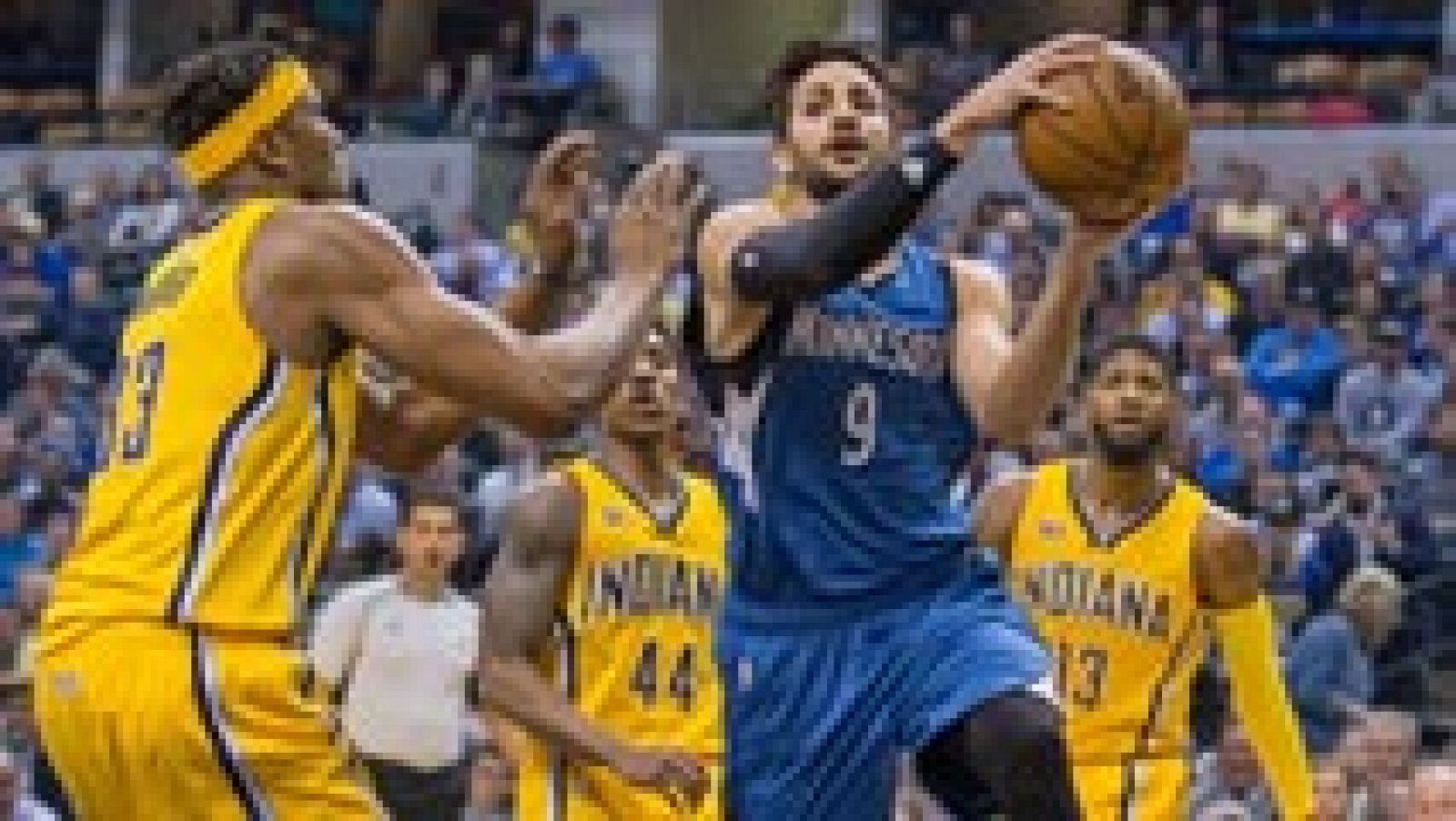 Rubio brilla con un doble dobel ante los Pacers