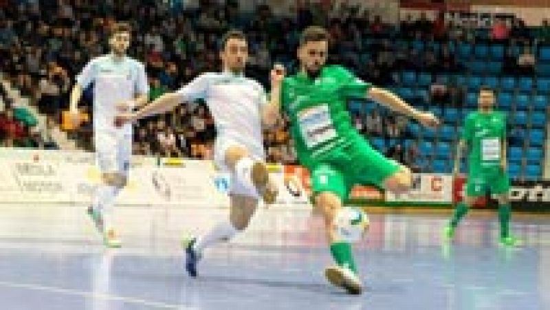 LNFS Jornada 26. Resumen. Magna Gurpea 5 -1 Santiago Futsal