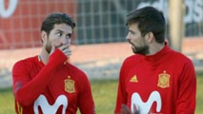 Telediario 1 - Piqué y el Madrid, enemigos íntimos