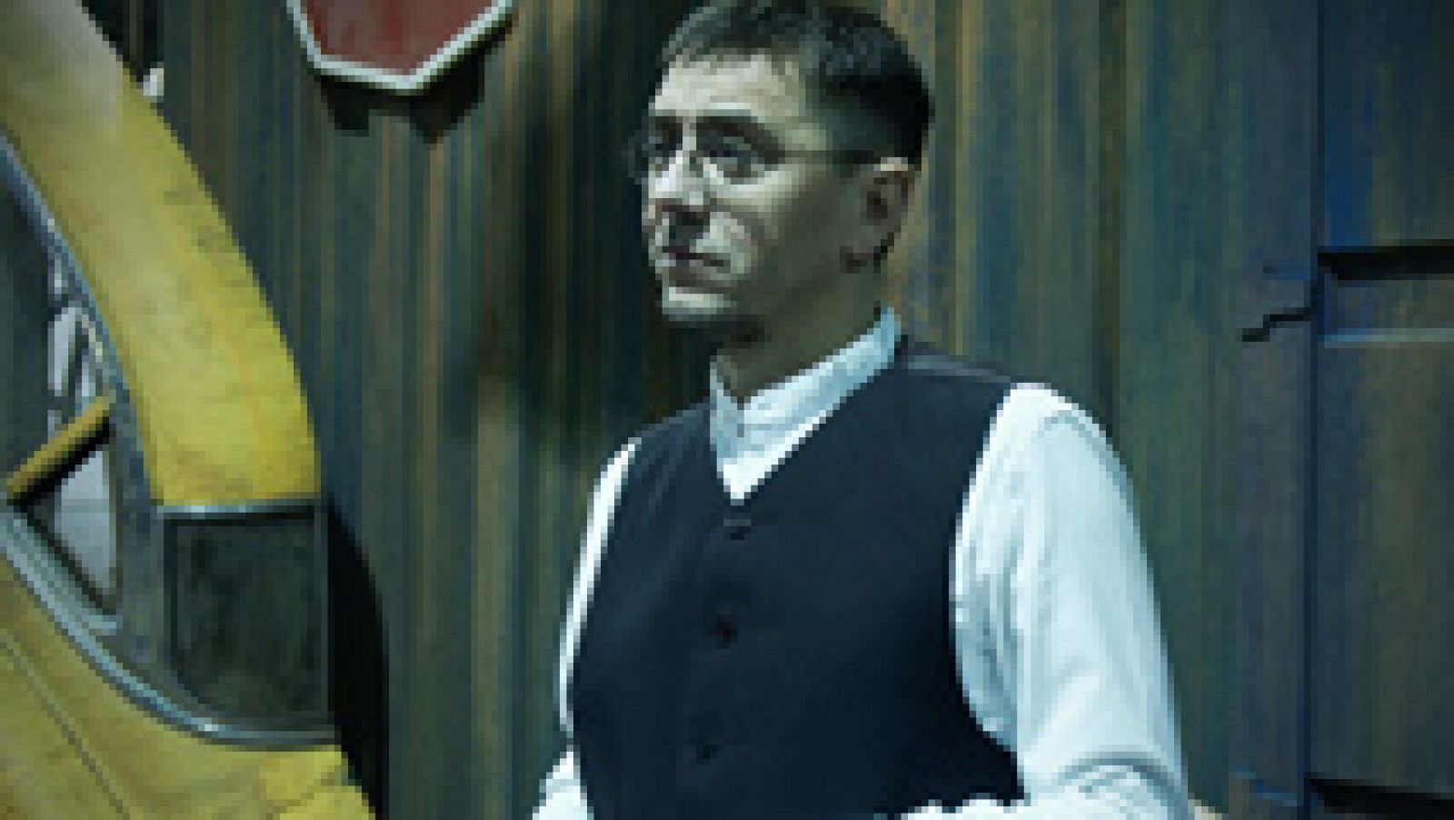 Monedero intenta dar una clase sobre la revolución francesa a Pablo Iglesias