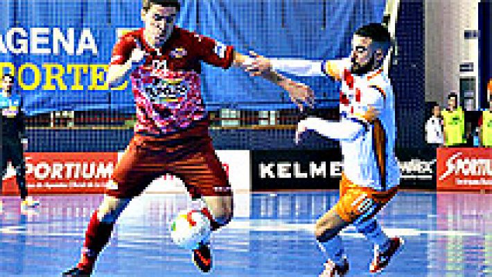 LNFS Jornada 26. Resumen. Plast. Romero Cartagena 3-4 ElPozo Murcia